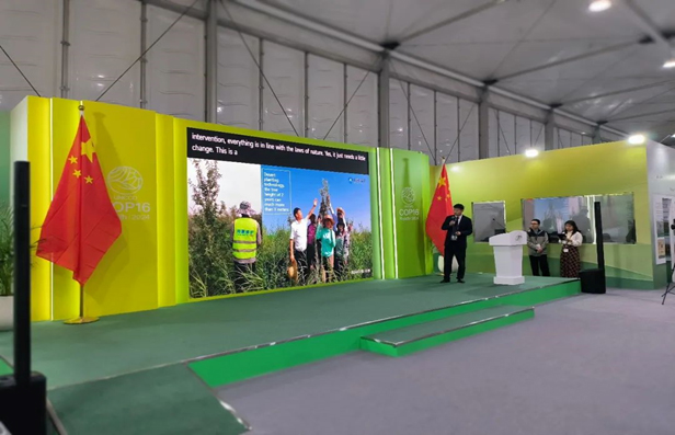 Zhengsai Desert Tree Planting Technology - Participate in the United Nations Convention to Combat Desertification Conference