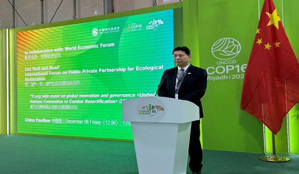 Zhengsai Desert Tree Planting Technology - Participate in the United Nations Convention to Combat Desertification Conference