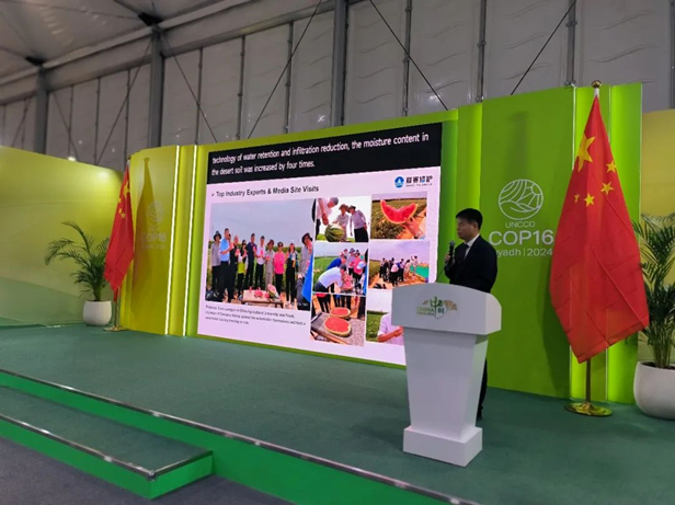 Zhengsai Desert Tree Planting Technology - Participate in the United Nations Convention to Combat Desertification Conference