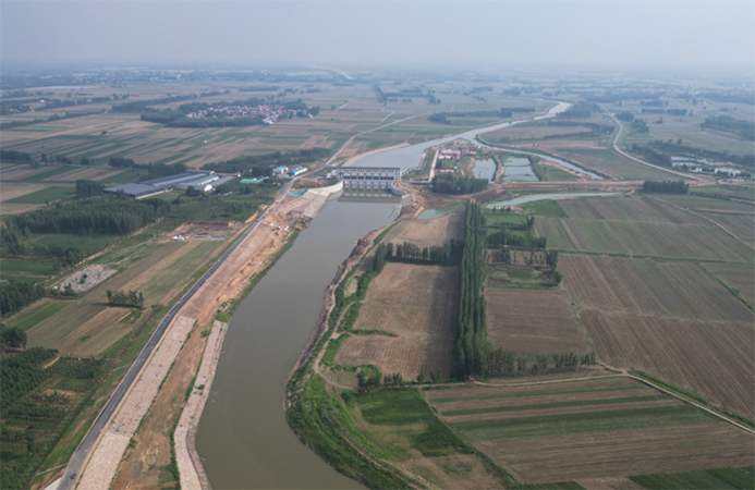Slope Protection and Spraying Construction on the Riverbank