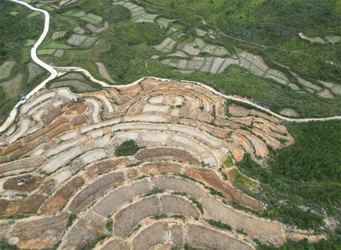 Construction of high-standard farmland