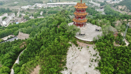 Zhengsai Shield Zhengzhou Yellow River Culture Park High Slope Flowable Rock-forming Soil Spraying Protection Project
