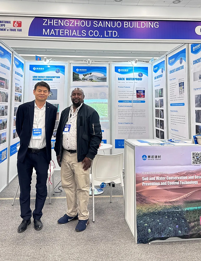 Zhengsai Shiled with Soil and Water Conservation Desertification Control Technology Presented at the Kenya International Industrial Exhibition