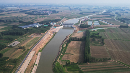 Zhengsai Shield Jialu river Weishi section river protection project