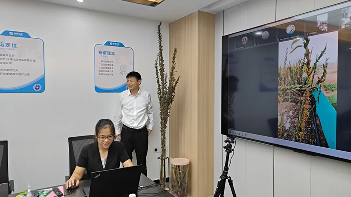 Leading Experts from Henan Modern Agriculture Research Association and high-standard Farmland Construction Committee visited Zhengsai Shield for inspection