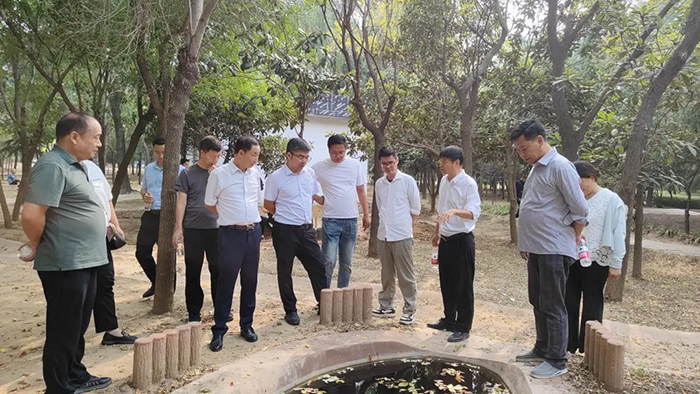 Leading Experts from Henan Modern Agriculture Research Association and high-standard Farmland Construction Committee visited Zhengsai Shield for inspection
