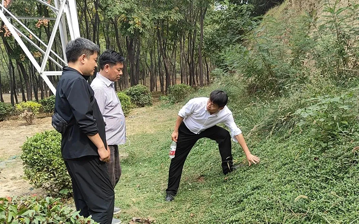 Leading Experts from Henan Modern Agriculture Research Association and high-standard Farmland Construction Committee visited Zhengsai Shield for inspection