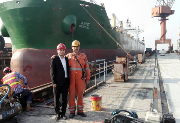 Treatment of Concrete Corrosion by Seawater